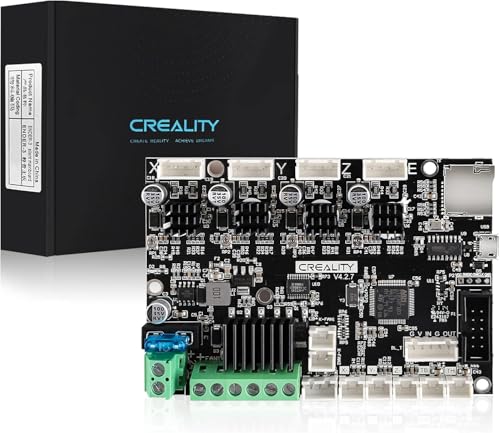 Creality Offizielles Ender 3 Silent Motherboard Upgrade V4.2.7 Mainboard Control Board mit TMC2225 Treiber 3D Drucker Controller Teile Zubehör Funktioniert mit Ender-3 / Pro/Max / 3 V2 / 3 V2 Neo von Creality