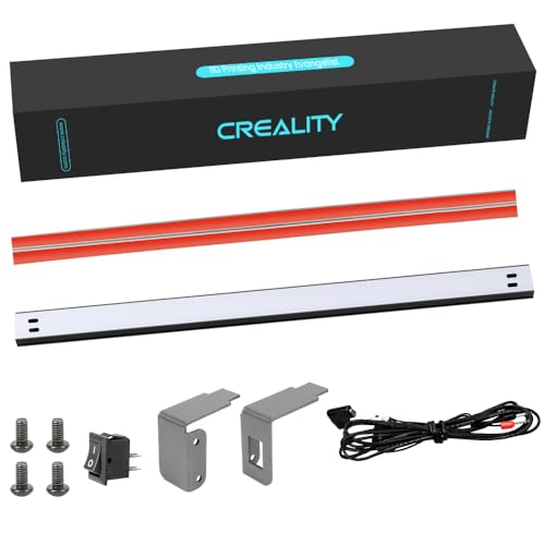 Creality Offizielles Ender-3 V3 Plus LED Lichtleisten Set, Upgrade LED-Chip, 24 V Nennspannung für Ender 3V3 Plus 3D Drucker von Creality