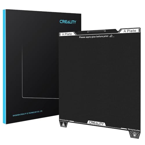 Creality Offiziell Epoxy Plattform Kit 235x235 mit Düsenreiniger, dauerhafter Verschleißfestigkeit Flexibler Druckplattform für Ender-3v3/3v3 SE/3v3 ke/k1/k1 SE ohne weiche Magnete von Creality