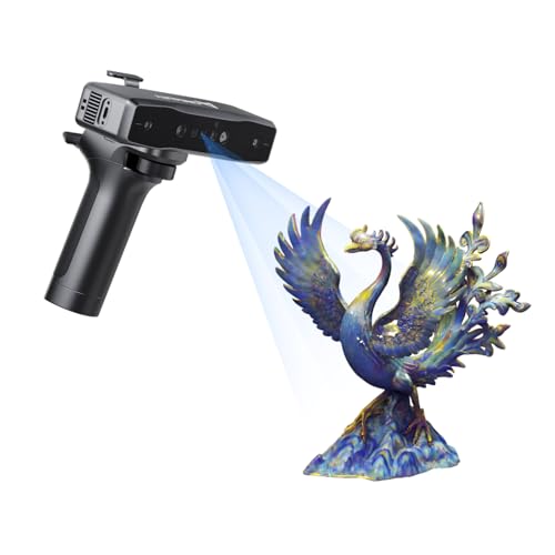 Creality Otter Lite 3D-Scanner, Kabelloses Scannen WIFI6, 0,05 mm Präzision, Innovatives Vier-Augen-Design, für alle Größen geeignet, 30FPS, One-Shot3D, DOE3D-Strukturlichttechnologie Creality Otter Lite 3D-Scanner, Kabelloses Scannen WIFI6, 0,05 mm Präzision, Innovatives Vier-Augen-Design, für alle Größen geeignet, 30FPS, One-Shot3D, DOE3D-Strukturlichttechnologie von Creality