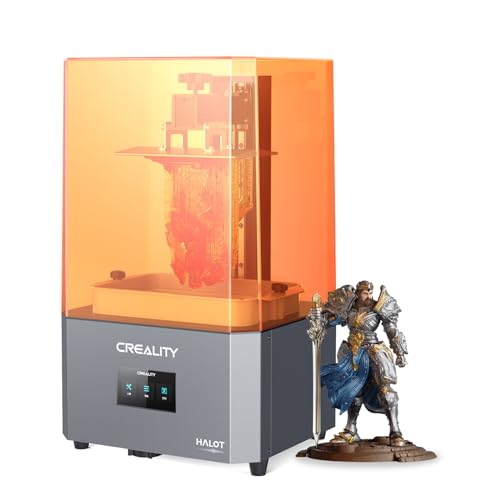 Creality Resin 3D Drucker Halot Play, Harzdrucker mit 4K-Auflösung, 8,9" Monochrom-LCD, UV-Lampen mit hochpräzisem integriertem Licht, schneller Druck, Druckgröße 7,55x4,72x7,87 Zoll von Creality