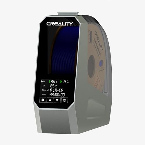 Creality Space Pi-Filamenttrockner für 1,75 mm 2,85 mm Filament und PLA PETG ABS TPU ASA, 45 ℃ bis 70 ℃ einstellbare Temperatur PTC 360° Heißluftheizung von Creality
