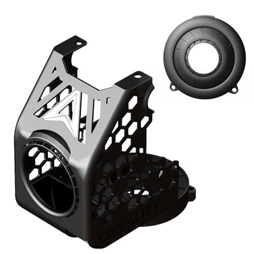 Creality x BEN2C K1 Max Nautilus Lüfterkanal, 360° Hocheffiziente Wärmeableitung, Verbesserte Überhang-Druckqualität und Weniger Stützfilament Erforderlich, Kompatibel mit Creality K1 Max 3D-Drucker von Creality