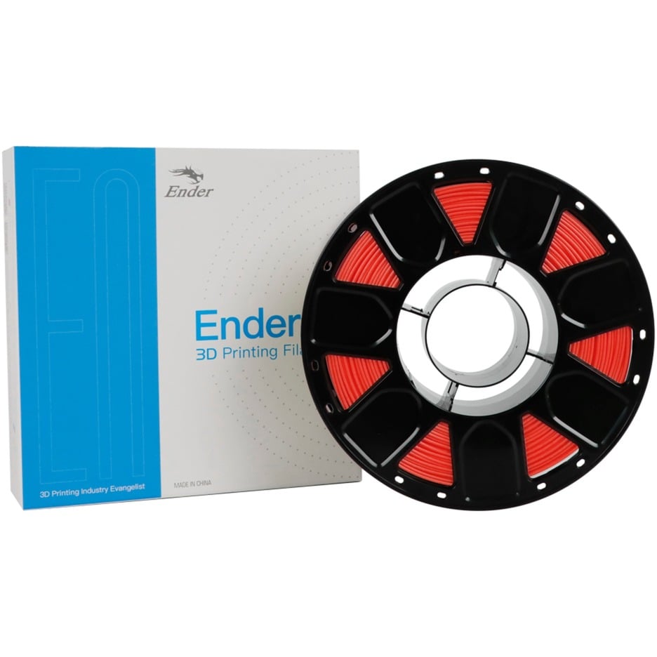 Ender PLA Filament Red, 3D-Kartusche von Creality