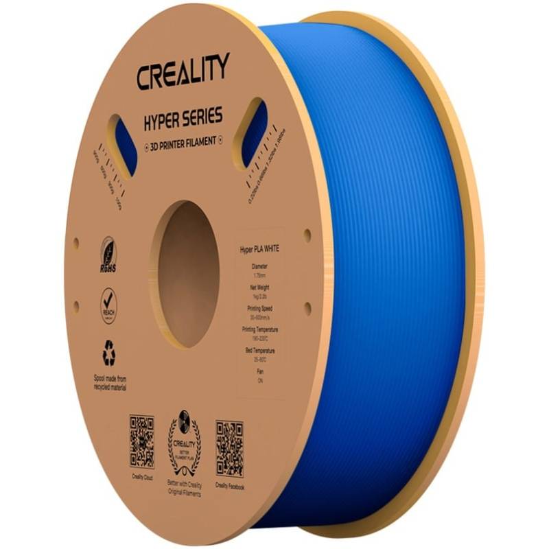 Hyper PLA Filament Blue, 3D-Filament von Creality