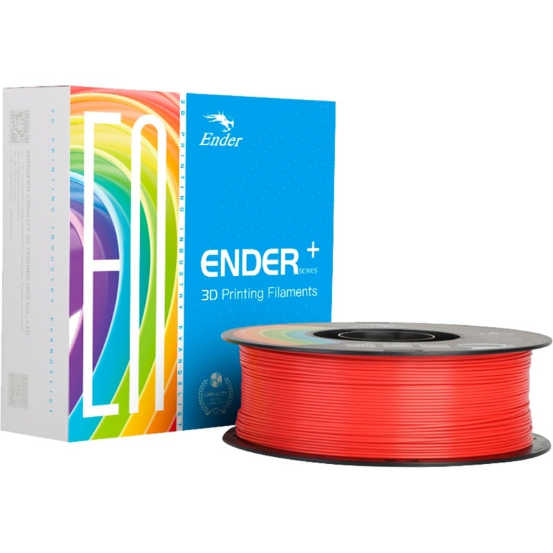 PLA+ Filament Red, 3D-Kartusche von Creality