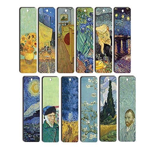Van Gogh Lesezeichen, 12-Pack von Creanoso