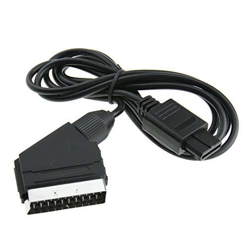 Create idea 1,8 m RGB Scart Video AV Kabel 21-polig 21PINS Verbindungskabel KOMPATIBEL MIT Nintendo von Create idea