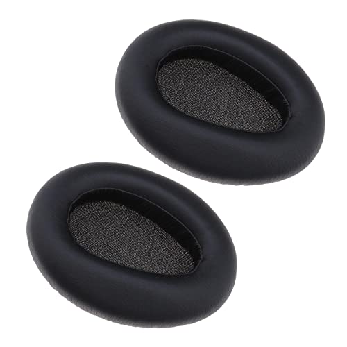 Create idea 1 Paar Ohrpolster kompatibel mit Sony MDR-10RBT 10RNC 10R Kopfhörer Ersatz Soft Comfort PU Leder Ohrpolster Headset Reparaturteile Schwarz von Create idea