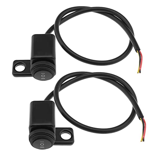 Create idea 2 Stück Links & Rechts Wasserdicht Ein-/Aus-Schalter Lenker Kontrollschalter Motorrad Scheinwerfer Nebelscheinwerfer Scheinwerfer Lichtschalter Zubehör für Motorrad ATV Elektrofahrrad Create idea 2 Stück Links & Rechts Wasserdicht Ein-/Aus-Schalter Lenker Kontrollschalter Motorrad Scheinwerfer Nebelscheinwerfer Scheinwerfer Lichtschalter Zubehör für Motorrad ATV Elektrofahrrad von Create idea
