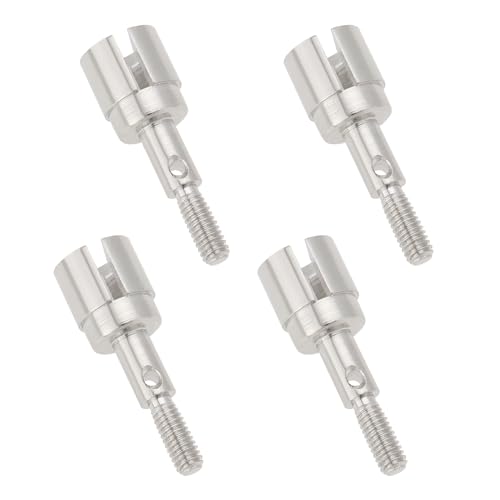 Create idea 4 Stück RC-Auto Metallradachse 02033 Radantriebswelle RC-Autorad Metallantriebswelle Kompatibel mit HSP 1/10 94108 94111 94123, Silber Create idea 4 Stück RC-Auto Metallradachse 02033 Radantriebswelle RC-Autorad Metallantriebswelle Kompatibel mit HSP 1/10 94108 94111 94123, Silber von Create idea