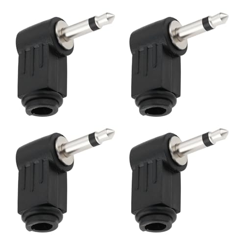Create idea 4 x 3,5 mm Mono-Klinkenstecker, 90 Grad Winkel, Löt-Audio-Adapter für Kopfhörer, MP3-Player, Lautsprecher Create idea 4 x 3,5 mm Mono-Klinkenstecker, 90 Grad Winkel, Löt-Audio-Adapter für Kopfhörer, MP3-Player, Lautsprecher von Create idea