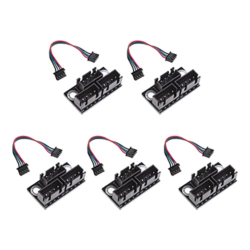 Create idea 5 Set 3D Drucker Dual-Z Schrittmotor Parallelmodul 27x15mm Mit 100mm Kabel Reparatur Ersatzteile Zubehör Teile von Create idea