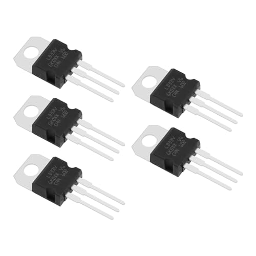 Create idea 5 Stück LD1117V33 Linearer Spannungsregler Low Dropout Regler Transistor 3Pin Hochpräzise LDO Spannungsregler TO-220 3,3 V / 950 MA von Create idea