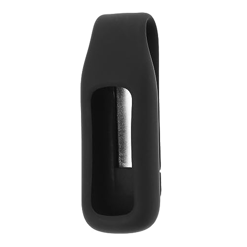 Create idea Clip-Halter Kompatibel mit Fitbit Charge 5 Fitness-Tracker, Taschenclip Clip-Halterung Ersatz, Tragbare Schutzhülle aus Weichem Silikon, Schwarz von Create idea