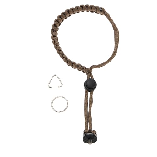 Create idea Kamera-Handschlaufe mit 1/4 D-Ring-Schraube Verstellbare Kamera-Handschlaufe Lanyard Kompatibel mit Insta 360 X3 Selfie-Sticks Action-Kameras Braun Create idea Kamera-Handschlaufe mit 1/4 D-Ring-Schraube Verstellbare Kamera-Handschlaufe Lanyard Kompatibel mit Insta 360 X3 Selfie-Sticks Action-Kameras Braun von Create idea