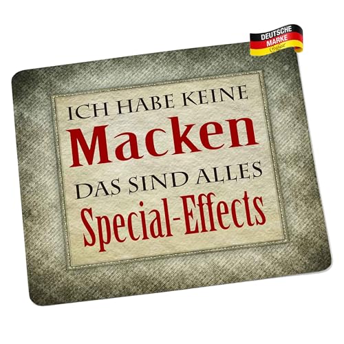 Mousepad/Mauspad Ich Habe Keine Macken... Mousepad - lustige mousepads - Geschenkartikel - Computerzubehör von Creativ Deluxe