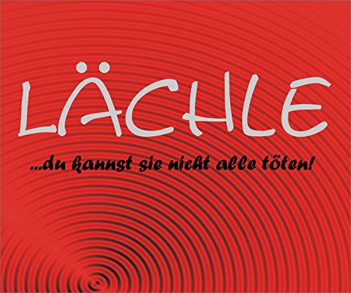 Mousepad/Mauspad Lächle - du Kannst sie Nicht alle töten Mousepad - lustige mousepads - Geschenkartikel - Computerzubehör von Creativ Deluxe