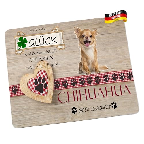Mousepad/Mauspad Wer SAGT Glück kann Man Nicht anfassen hat nie einen Chihuahua gestreichelt Mousepad - lustige mousepads - Geschenkartikel - Computerzubehör Mousepad/Mauspad Wer SAGT Glück kann Man Nicht anfassen hat nie einen Chihuahua gestreichelt Mousepad - lustige mousepads - Geschenkartikel - Computerzubehör von Creativ Deluxe