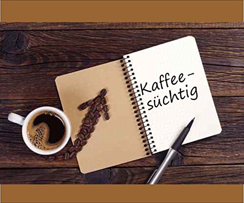 Mousepad / Mauspad " Kaffeesüchtig " Mousepad - lustige mousepads - Geschenkartikel - Computerzubehör von Creativ Deluxe