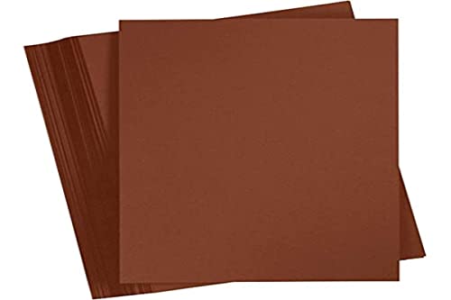 Karton, farbig, A4 210x297 mm, 180 g, kaffeebraun, 100Blatt von Creativ