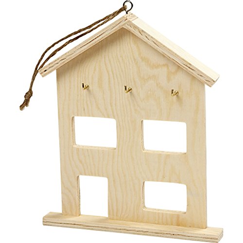 Schlüsselschrank, Größe 20x2x17cm, Sperrholz, 1 Stück Schlüsselschrank, Größe 20x2x17cm, Sperrholz, 1 Stück von Creativ