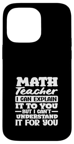 Mathelehrer Ich kann es dir erklären, aber ich kann es nicht verstehen Hülle für iPhone 14 Pro Max Mathelehrer Ich kann es dir erklären, aber ich kann es nicht verstehen Hülle für iPhone 14 Pro Max von Creative Gifts for Math Teachers and Educators