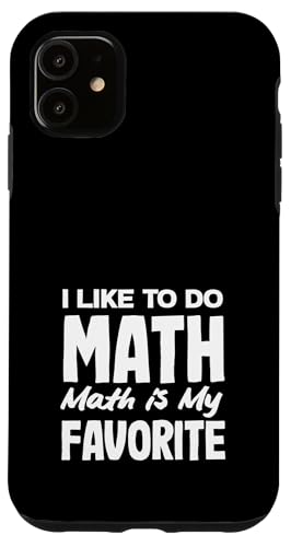 Mathelehrer Ich mache gerne Mathe ist mein Favorit Hülle für iPhone 11 Mathelehrer Ich mache gerne Mathe ist mein Favorit Hülle für iPhone 11 von Creative Gifts for Math Teachers and Educators
