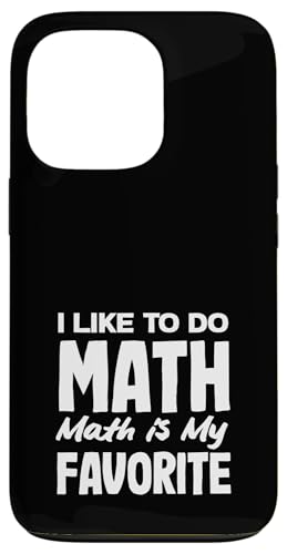 Mathelehrer Ich mache gerne Mathe ist mein Favorit Hülle für iPhone 13 Pro von Creative Gifts for Math Teachers and Educators
