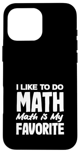 Mathelehrer Ich mache gerne Mathe ist mein Favorit Hülle für iPhone 16 Pro Max Mathelehrer Ich mache gerne Mathe ist mein Favorit Hülle für iPhone 16 Pro Max von Creative Gifts for Math Teachers and Educators