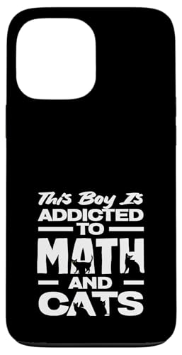 Mathematiklehrer Dieser Junge ist süchtig nach Mathe und Katzen Hülle für iPhone 13 Pro Max Mathematiklehrer Dieser Junge ist süchtig nach Mathe und Katzen Hülle für iPhone 13 Pro Max von Creative Gifts for Math Teachers and Educators