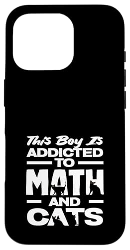 Mathematiklehrer Dieser Junge ist süchtig nach Mathe und Katzen Hülle für iPhone 16 Pro Mathematiklehrer Dieser Junge ist süchtig nach Mathe und Katzen Hülle für iPhone 16 Pro von Creative Gifts for Math Teachers and Educators