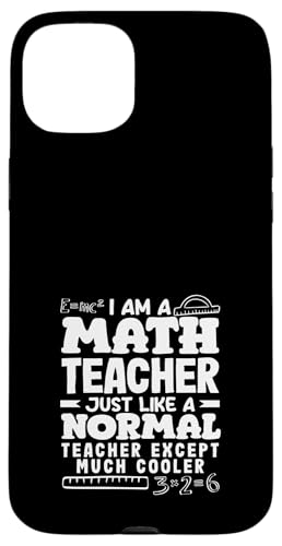 Mathematiklehrer Ich bin Mathematiklehrer wie ein normaler Lehrer Hülle für iPhone 15 Plus Mathematiklehrer Ich bin Mathematiklehrer wie ein normaler Lehrer Hülle für iPhone 15 Plus von Creative Gifts for Math Teachers and Educators