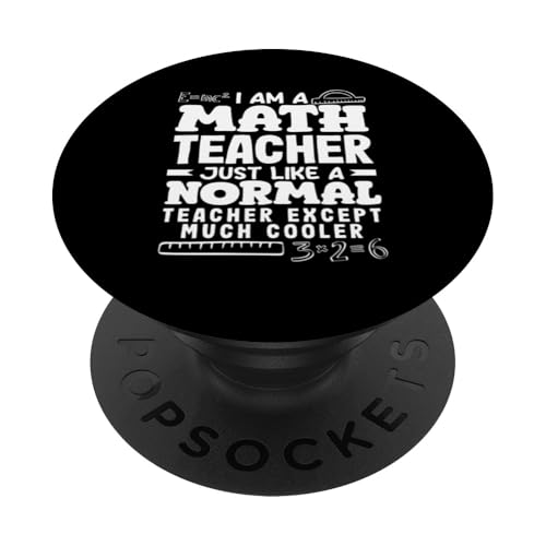 Mathematiklehrer Ich bin Mathematiklehrer wie ein normaler Lehrer PopSockets Klebender PopGrip Mathematiklehrer Ich bin Mathematiklehrer wie ein normaler Lehrer PopSockets Klebender PopGrip von Creative Gifts for Math Teachers and Educators