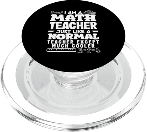 Mathematiklehrer Ich bin Mathematiklehrer wie ein normaler Lehrer PopSockets PopGrip für MagSafe Mathematiklehrer Ich bin Mathematiklehrer wie ein normaler Lehrer PopSockets PopGrip für MagSafe von Creative Gifts for Math Teachers and Educators