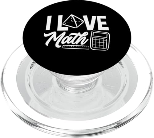 Mathematiklehrer Ich liebe Mathe-Enthusiast Design PopSockets PopGrip für MagSafe Mathematiklehrer Ich liebe Mathe-Enthusiast Design PopSockets PopGrip für MagSafe von Creative Gifts for Math Teachers and Educators