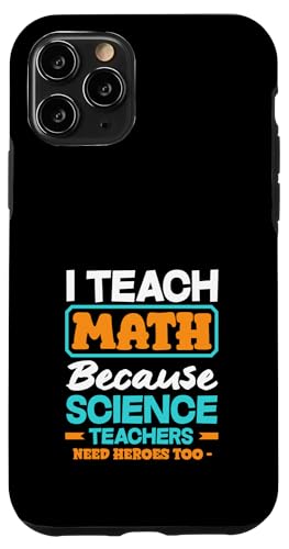 Mathematiklehrer Ich unterrichte Mathe, weil Naturwissenschaftslehrer es brauchen Hülle für iPhone 11 Pro Mathematiklehrer Ich unterrichte Mathe, weil Naturwissenschaftslehrer es brauchen Hülle für iPhone 11 Pro von Creative Gifts for Math Teachers and Educators