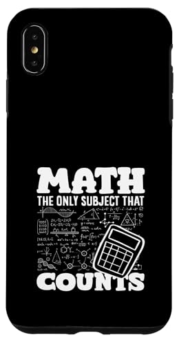 Mathematiklehrer The Only Subject That Counts Hülle für iPhone XS Max Mathematiklehrer The Only Subject That Counts Hülle für iPhone XS Max von Creative Gifts for Math Teachers and Educators