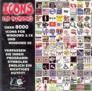 CD-Rom Icons for Windows (über 8000 Icons) von Creative Graphics