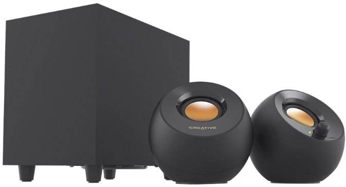 Creative Aktivbox Pebble Plus 2.1 Schwarz Creative Aktivbox Pebble Plus 2.1 Schwarz von Creative Labs