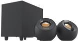 Creative Pebble Plus - Lautsprechersystem - für PC - 2.1-Kanal - 8 Watt (Gesamt) - Schwarz (51MF0480AA000) von Creative Labs