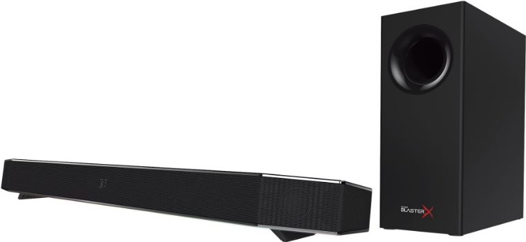 Creative Sound BlasterX Katana - Soundleistensystem - für PC - 2.1-Kanal - kabellos - Bluetooth - 75 Watt (Gesamt) von Creative Labs