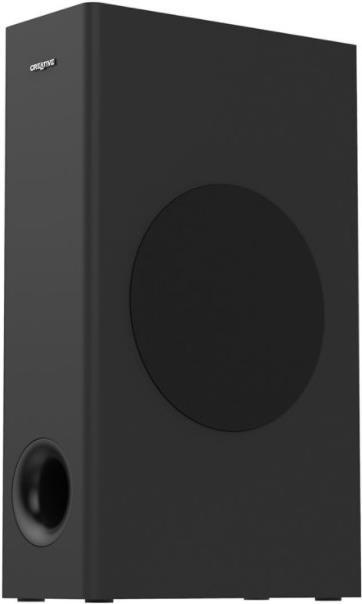 Creative Stage V2 - Soundleistensystem - für TV/Monitor - 2.1-Kanal - kabellos - Bluetooth - 80 Watt (Gesamt) - Schwarz von Creative Labs