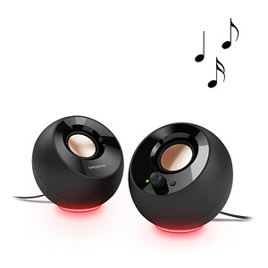 CREATIVE Pebble SE Lautsprecher schwarz CREATIVE Pebble SE Lautsprecher schwarz von Creative