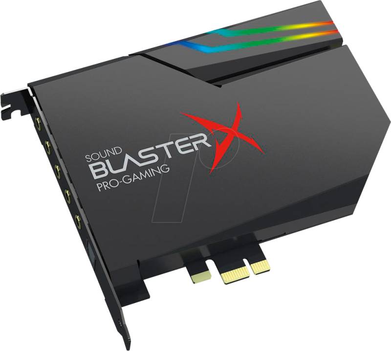 CREATIVE SB AE5+ - Soundkarte, intern, Sound BlasterX AE-5 Plus, 7.1, PCIe von Creative