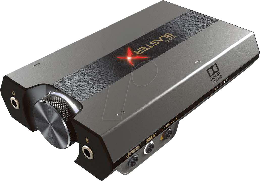 CREATIVE SBX G6 - Soundkarte, extern, Sound BlasterX G6, 7.1, 130 db SNR von Creative