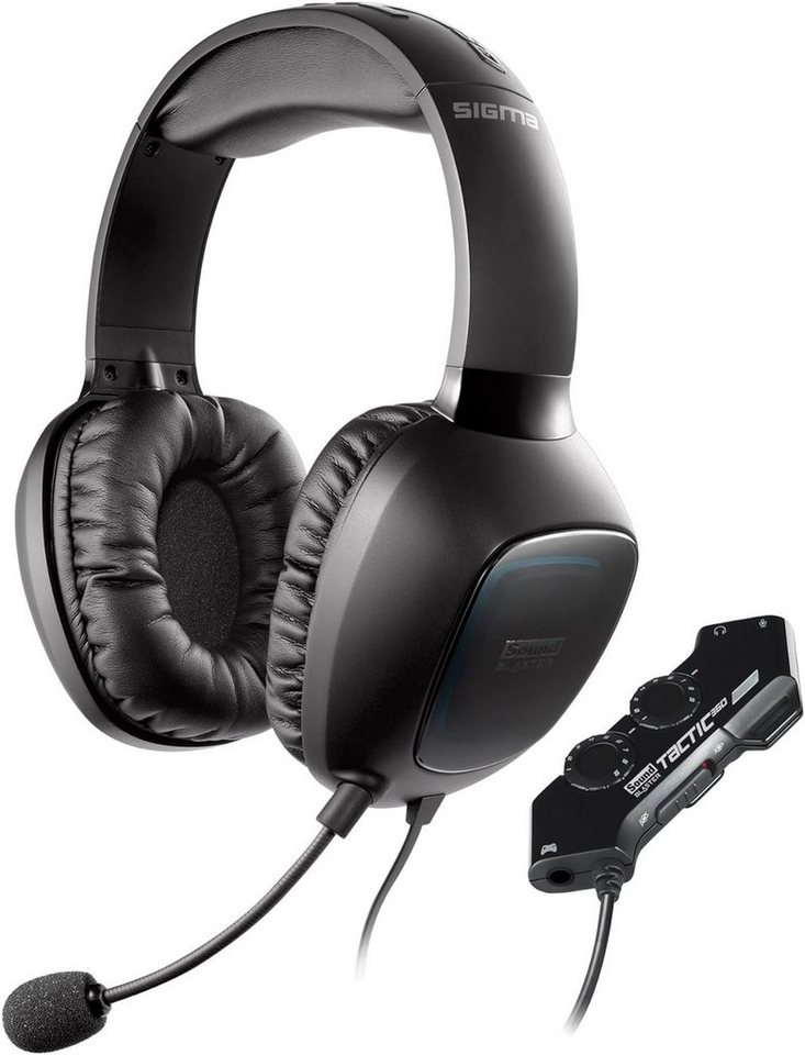 Creative Creative Sound Blaster Tactic360 Sigma Gaming Headset Headset (Gaming-Sound in Profiqualität) von Creative
