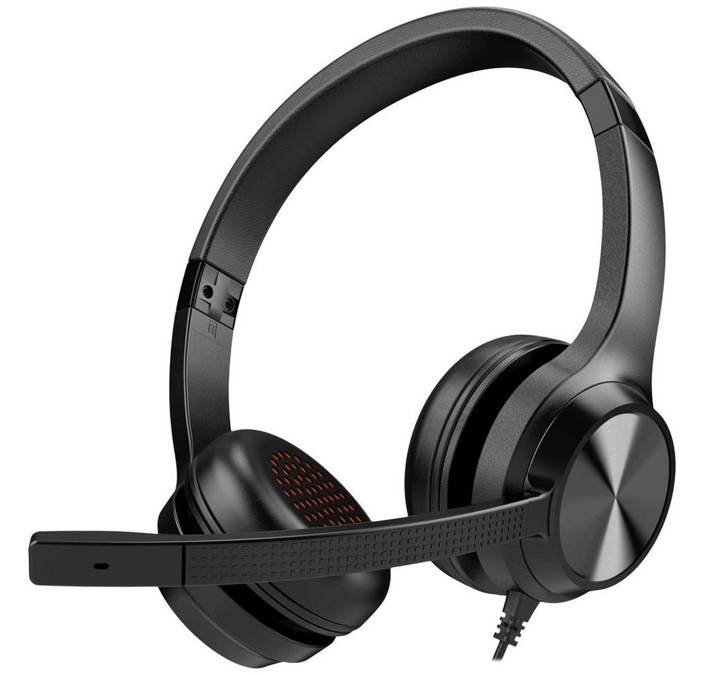 Creative On-Ear-Headset Chat USB mit Geräuschunterdrückung Kopfhörer (Lautstärkeregelung, Mikrofon-Stummschaltung) von Creative