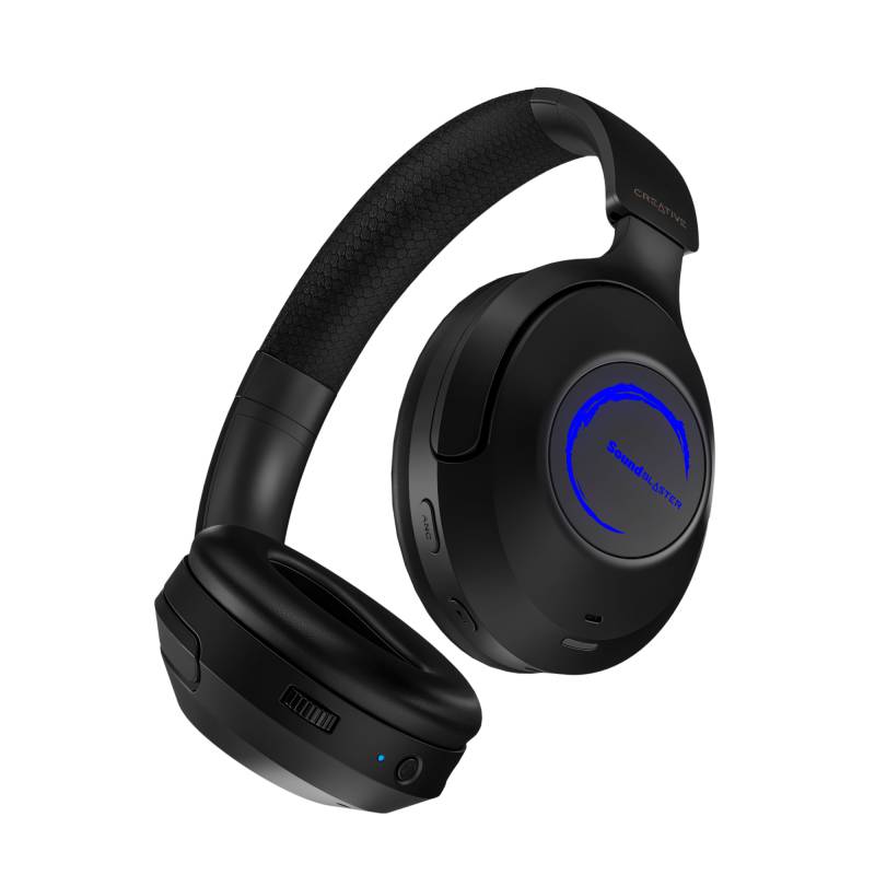 Creative - Sound Blaster GH7  Super X-Fi® Wireless Over-ear Gaming Headphones with Bluetooth® LE Audio and Detachable Boom Mic von Creative