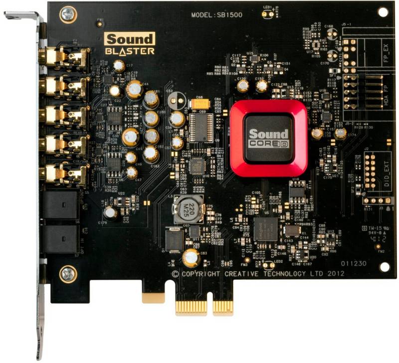 Creative Sound Blaster Z SE Soundkarte 5.1 Kanäle von Creative